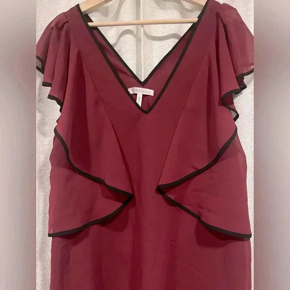 BCBG Black Trim Dress - Picture 2 of 5